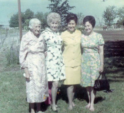 Armelda, Melda, Ann, Hester 1970